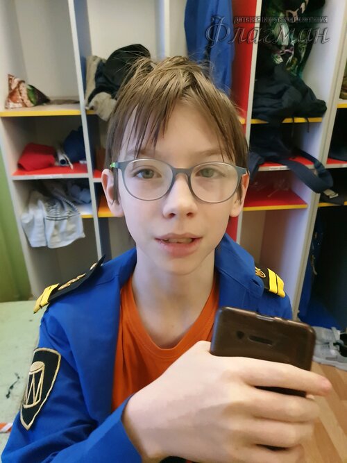 Занятиях в детском клубе «Флагман»